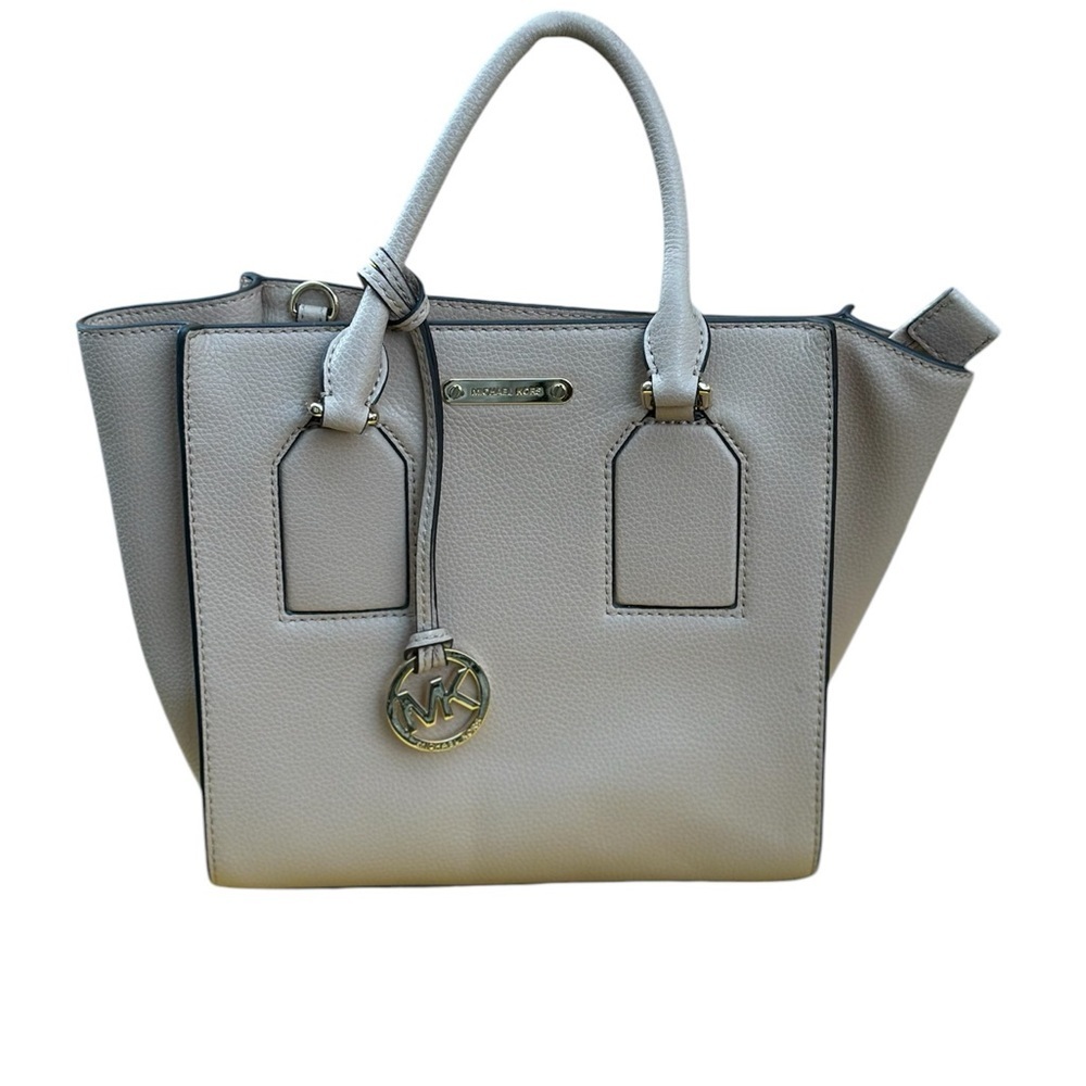 Michael Kors Light Pink Leather Women’s Satchel Purse